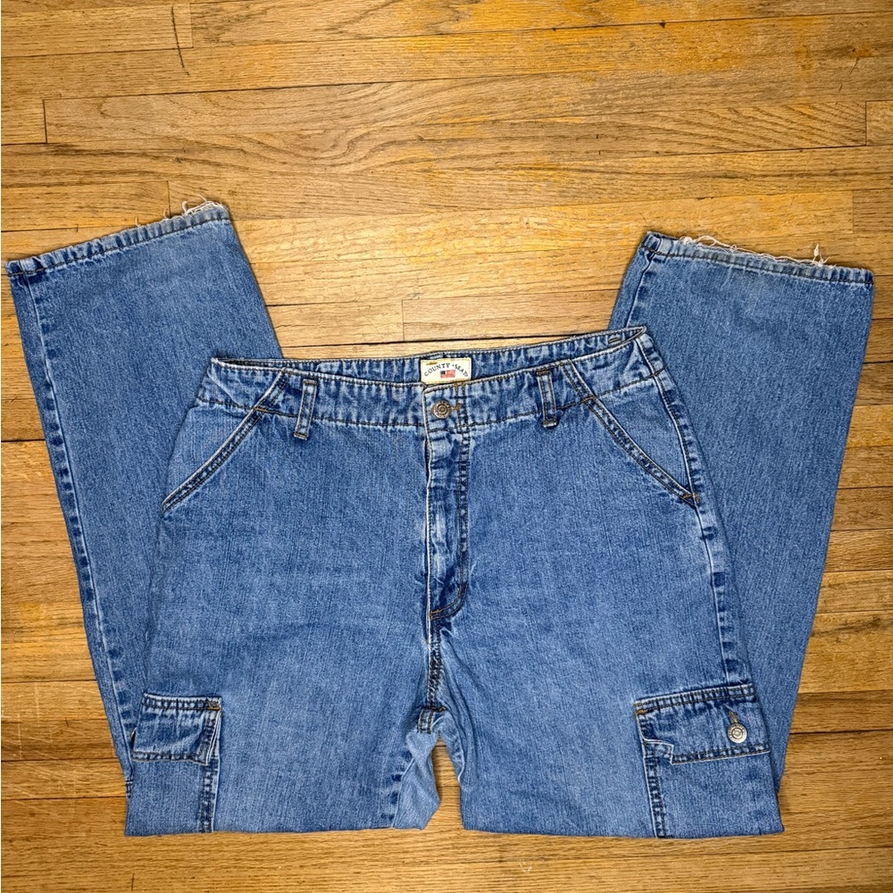 90's County Seat Women's Cargo Jeans
